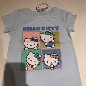 Hello Kitty Blue Short Sleeve Tee